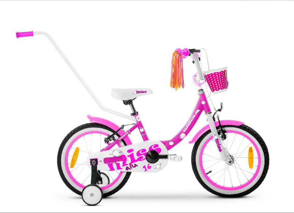 TABOU MINI CS ALU 16" Różowo/Biały