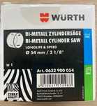 WURTH Piła cylindryczna 54 mm