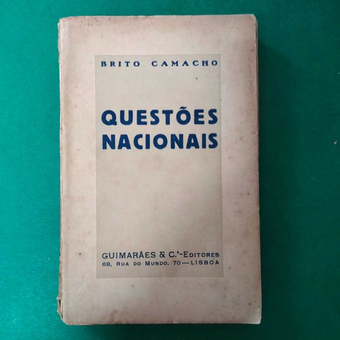 Questões Nacionais - Brito Camacho