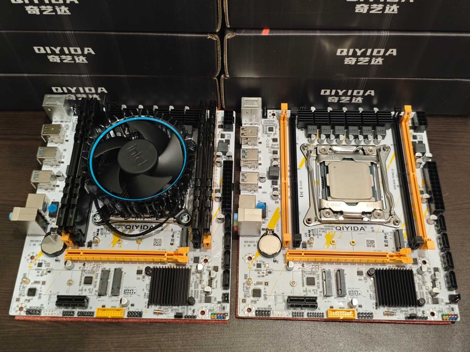 Комплект X99 K9 S TPM 2011v3 + E5 2620v4 + кулер / 2680v4 DDR4 ОЗУ