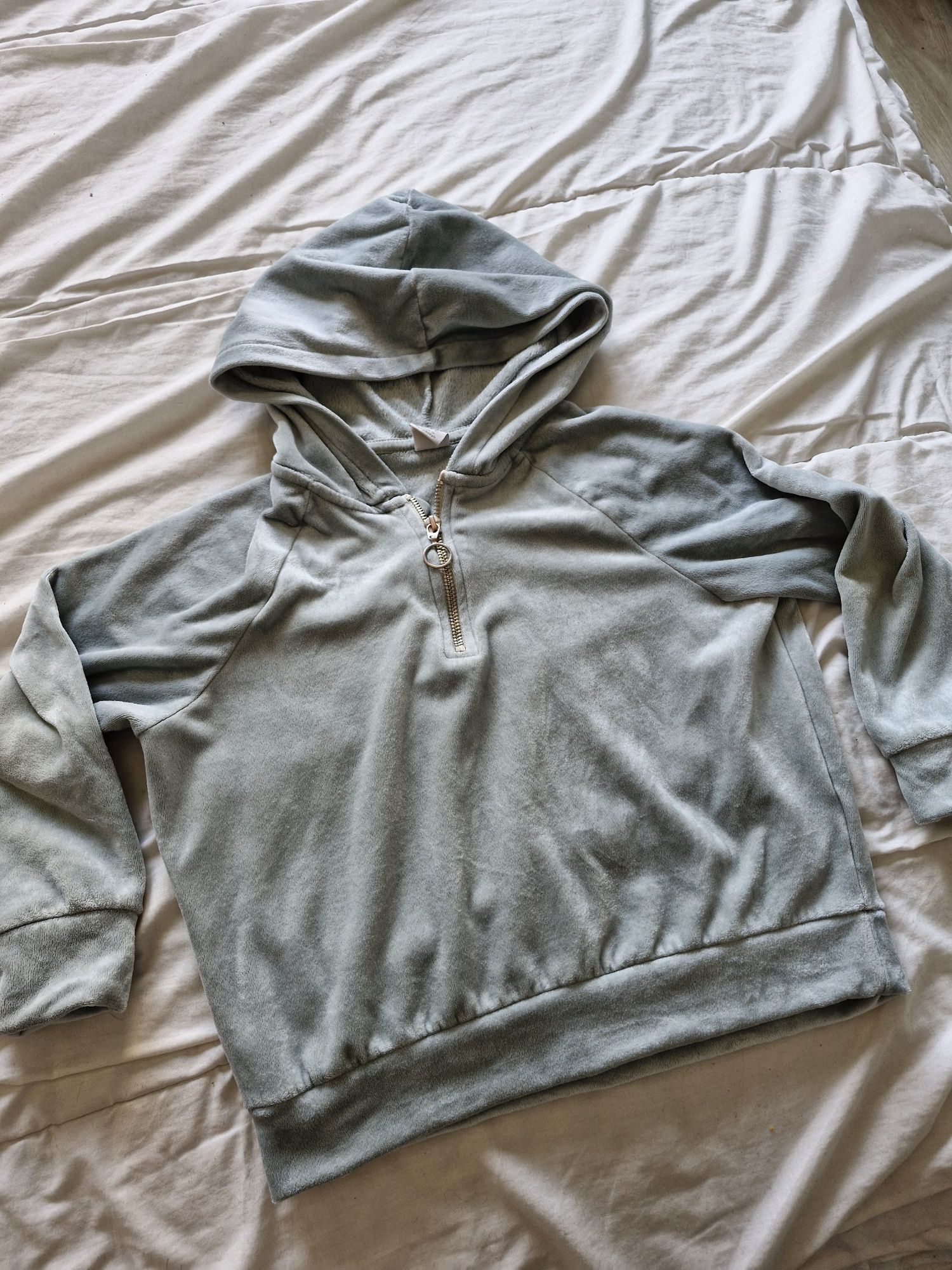 Bluza welurowa Lindex, r 128