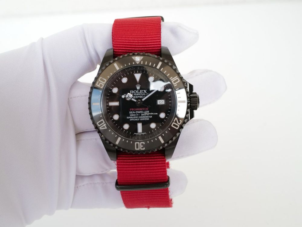 Rolex Deepsea 44 Pro Hunter Single Red Military Limited Edition of 100