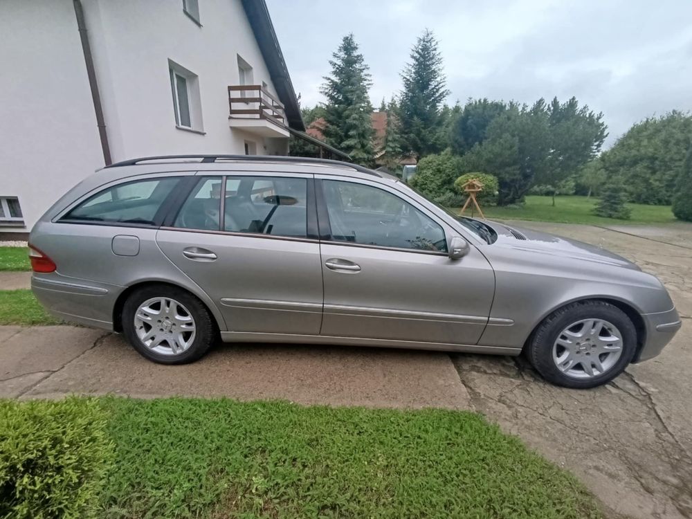 Mercedes-Benz E klasa W211 E270 2.7 CDI Mercedes klasa E skóry