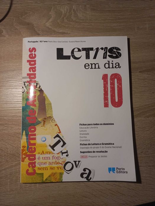 Caderno de atividades Português 10 ano