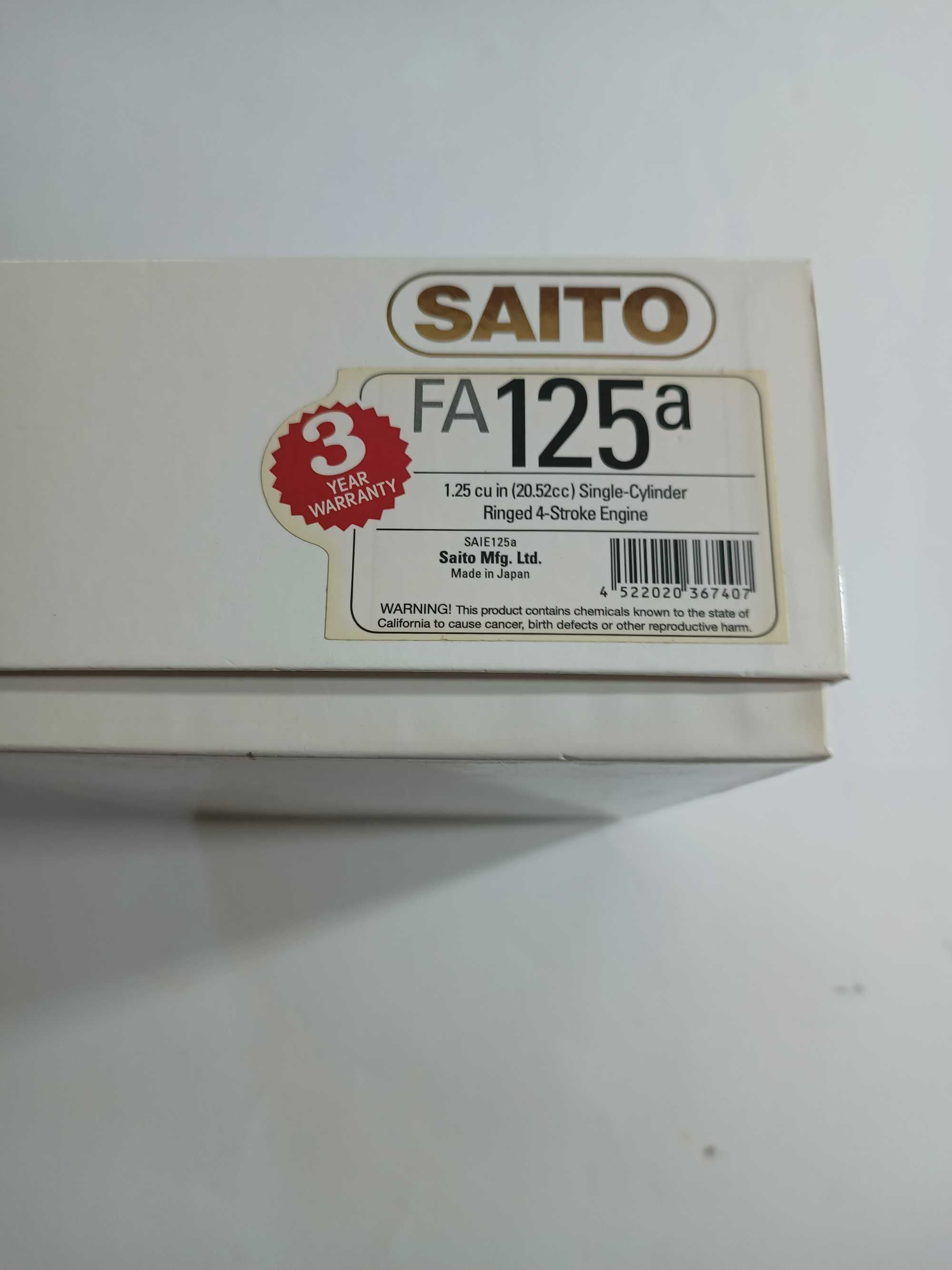 silnik modelarski Saito fa 125a