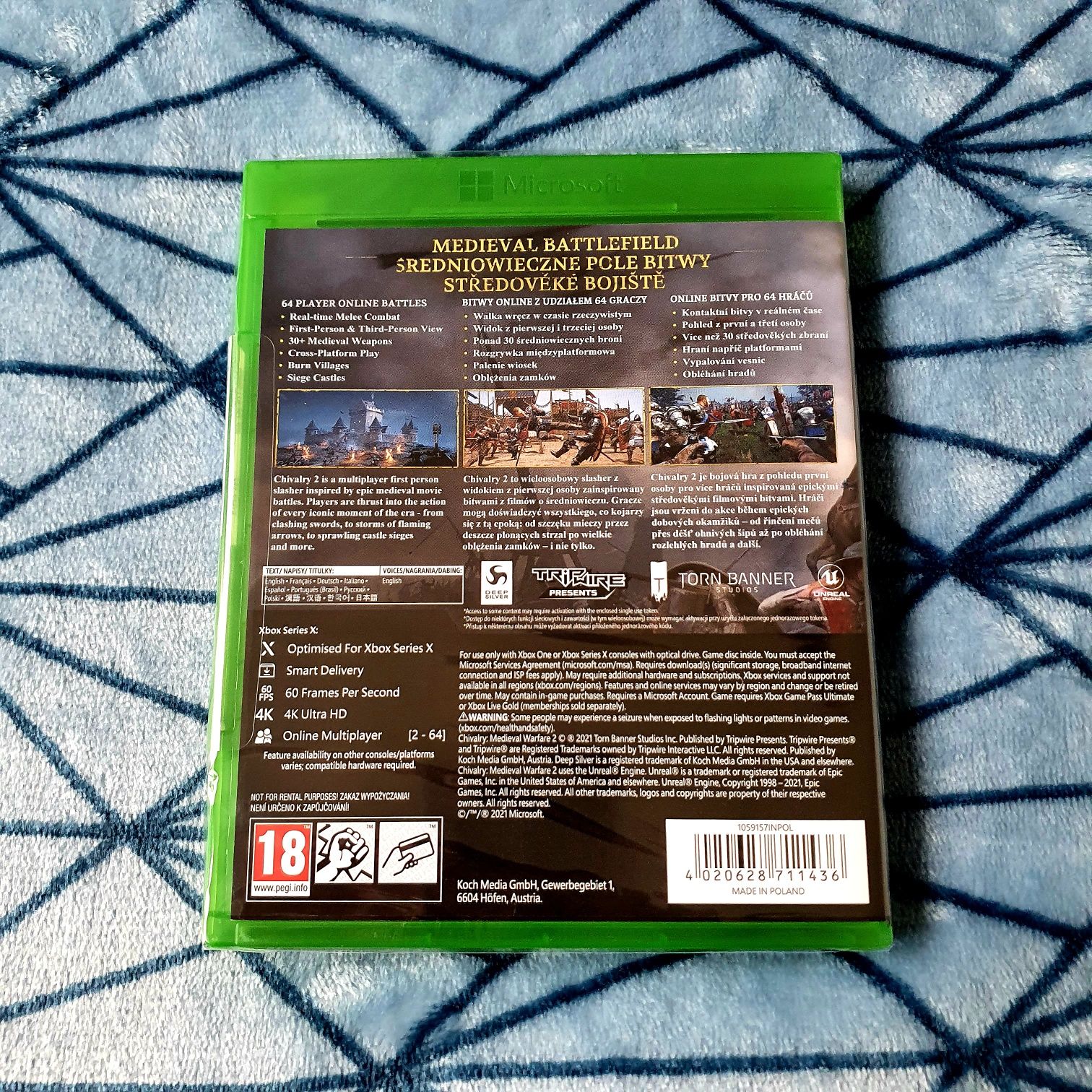 Nowa Gra Chivalry II 2 Day One Edition Xbox One Series X PL Polska