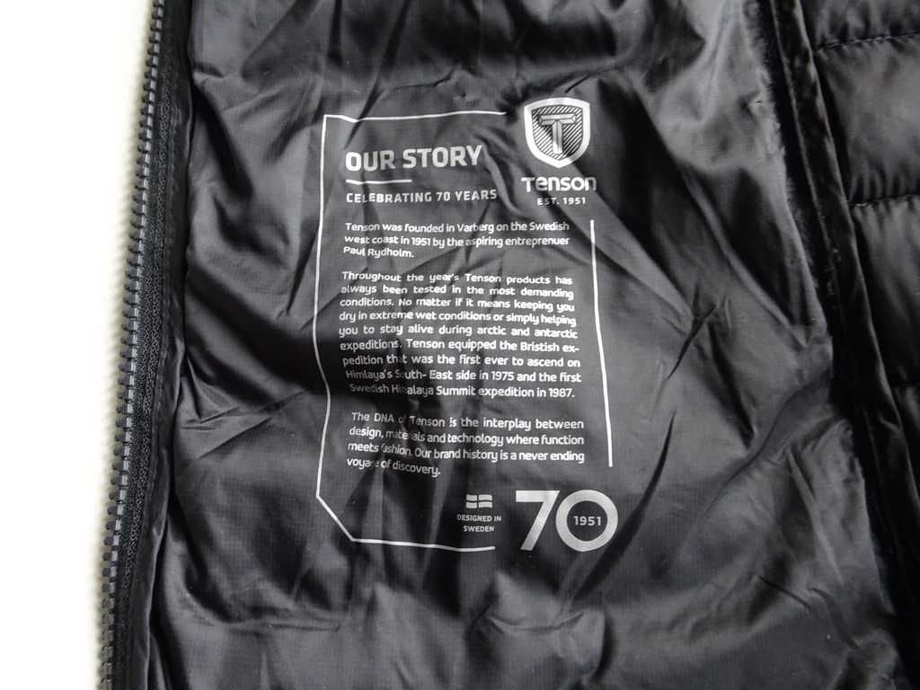 Tenson oryginalny płaszcz puchowy r. XL  super stan