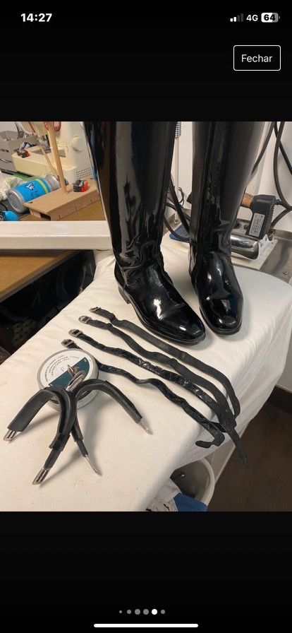 Botas de gesso de dressage da marca celeris