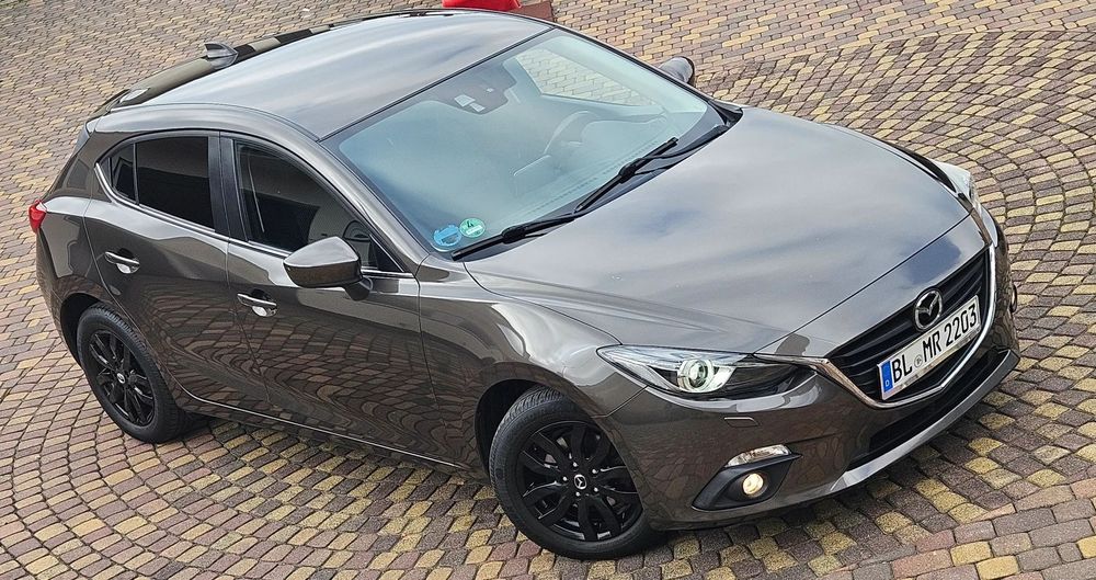 Mazda 3 2.0 FUL OPCJA Rvm Pdc Grzane Fotele Piękny Kolor ZADBANA