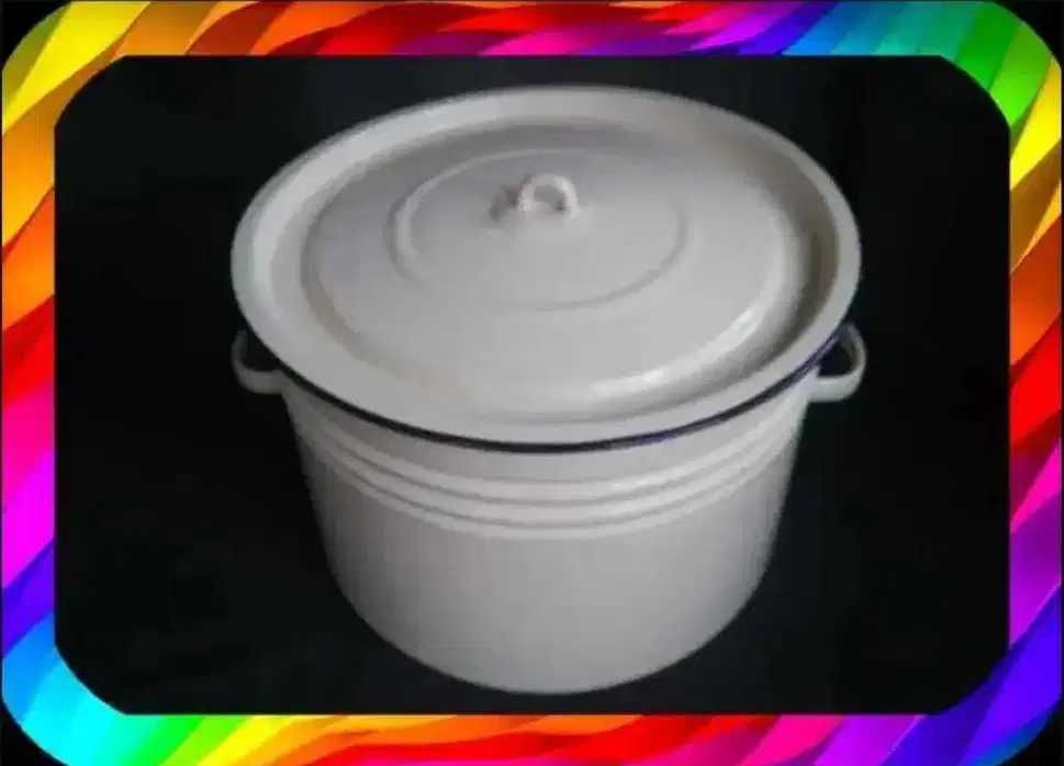 Кастрюля эмалированная 20 л. (выварка, бак)