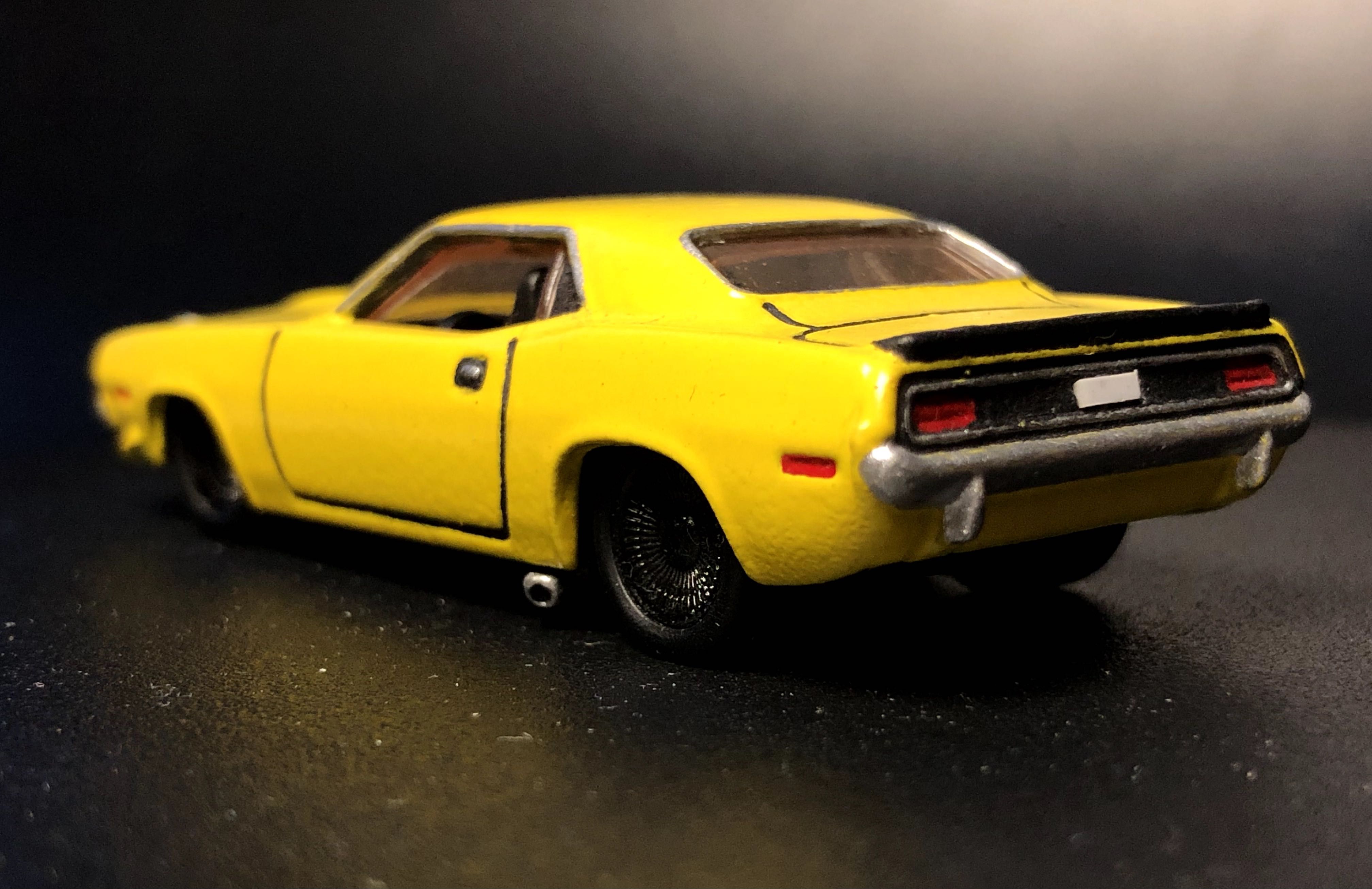 Hot Wheels Plymouth Barracuda Custom model jak Premium