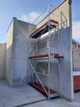 Rusztowanie aluminiowe 78m2 6x12m typ Plettac P70 lekkie nowe Pletak
