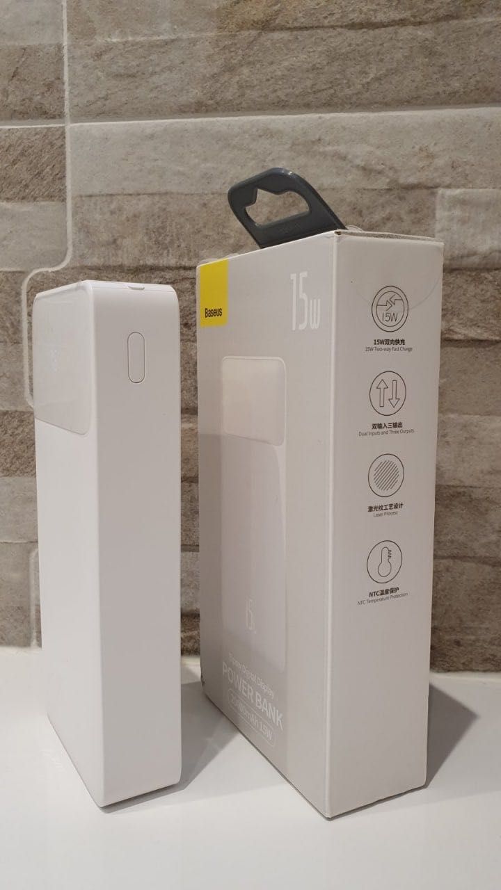 Павербанк Baseus 20000 mAh 15w Powerbank павер банк