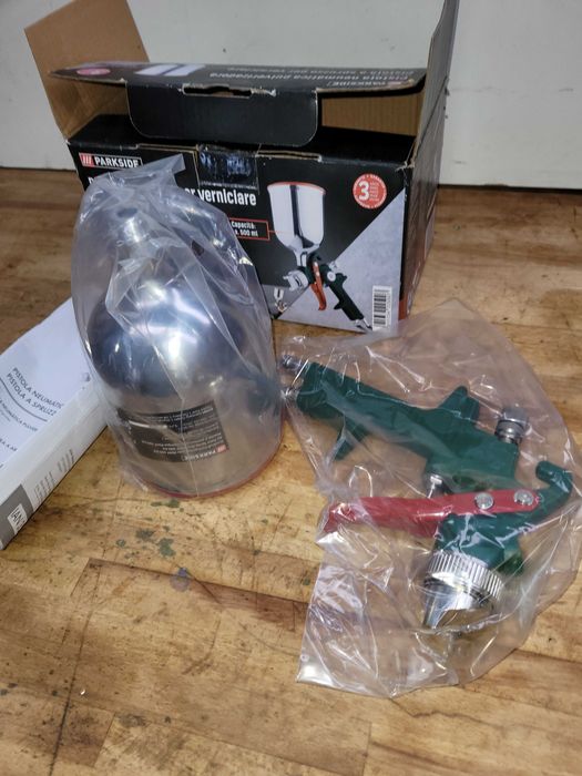 Pistola pneumatica pintura