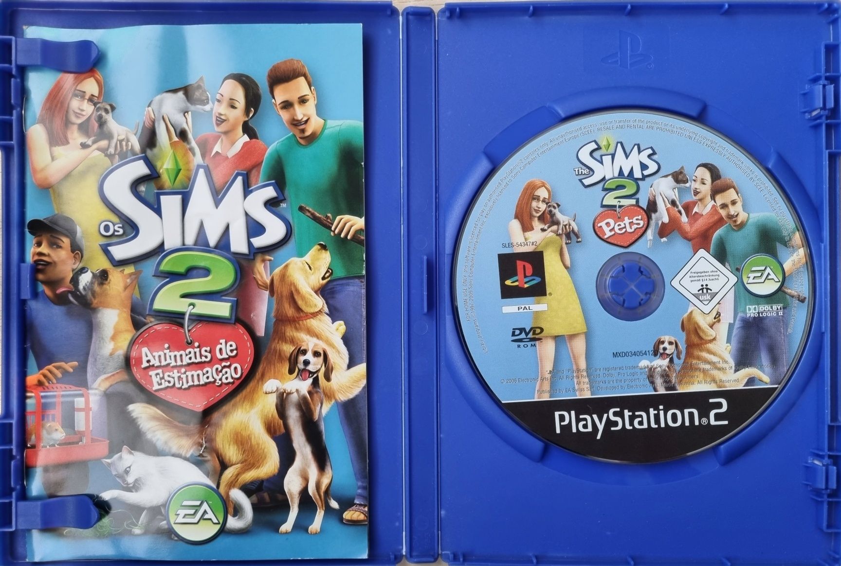 Playstation2 - Sims 2 Animais de estimação
