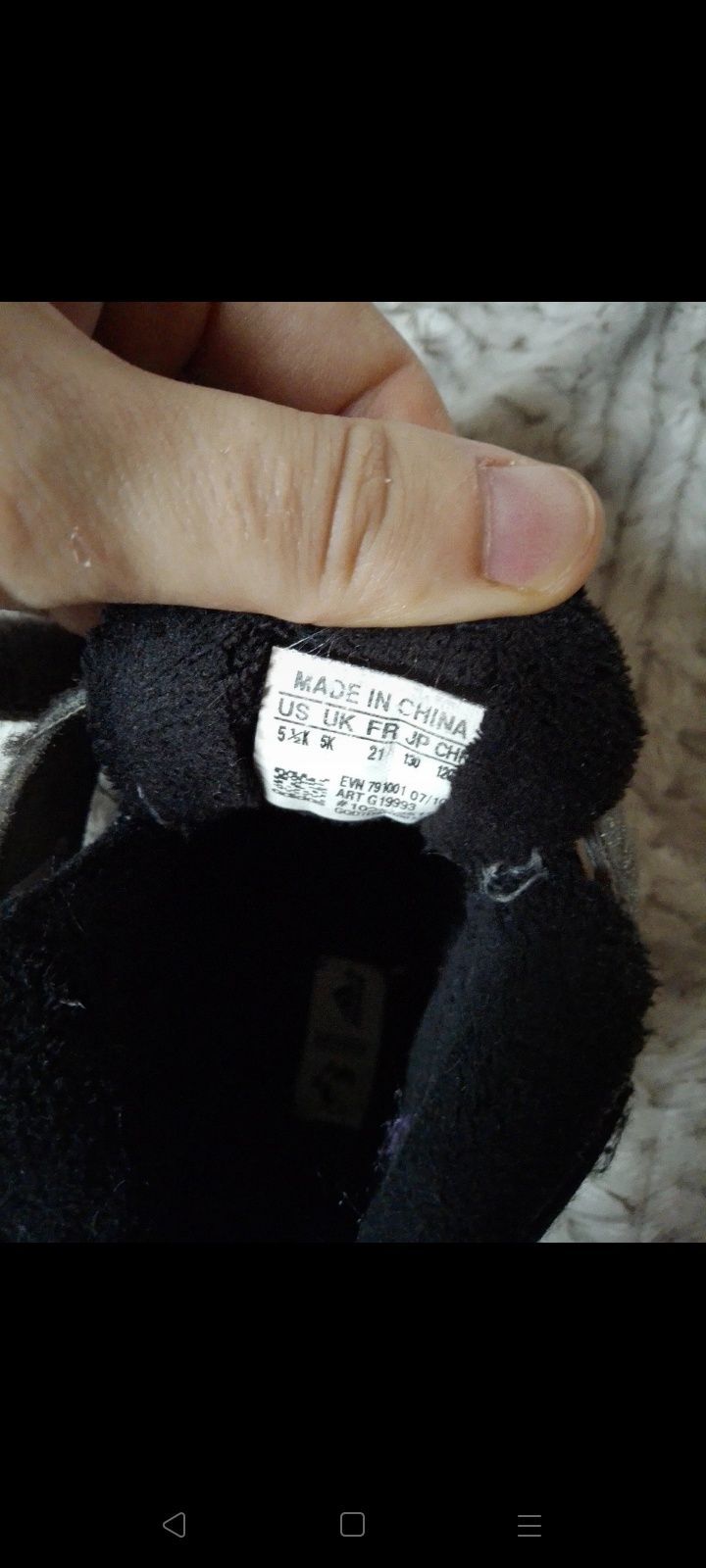 Buciki Adidas dla dziewczynki jesień zima