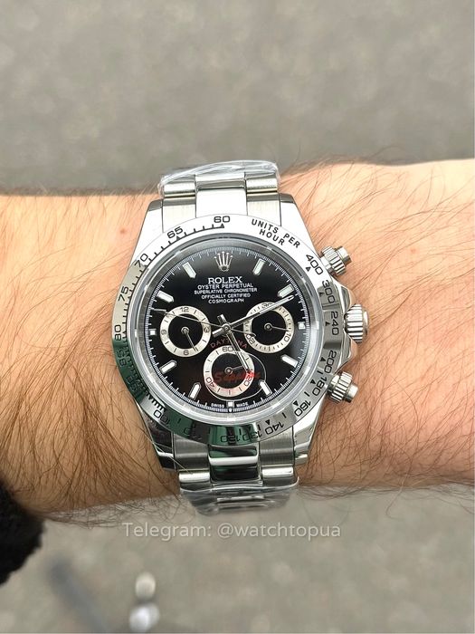 Годинник Rolex Cosmograph Daytona Black Dial