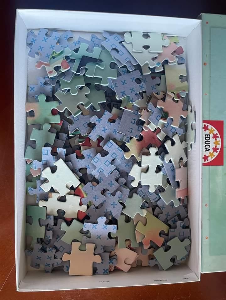 2 Jogos de puzzle de 100 pecas cada