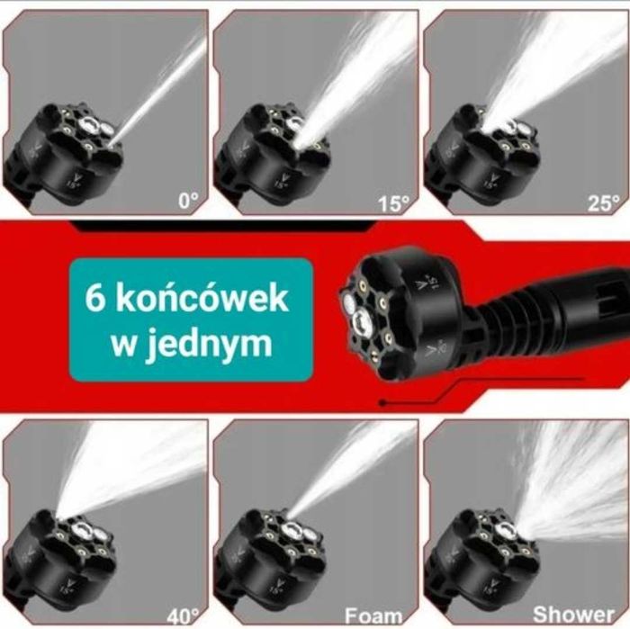 Myjka Ciśnieniowa Akumulatorowa do Baterii Makita 18V mocna!