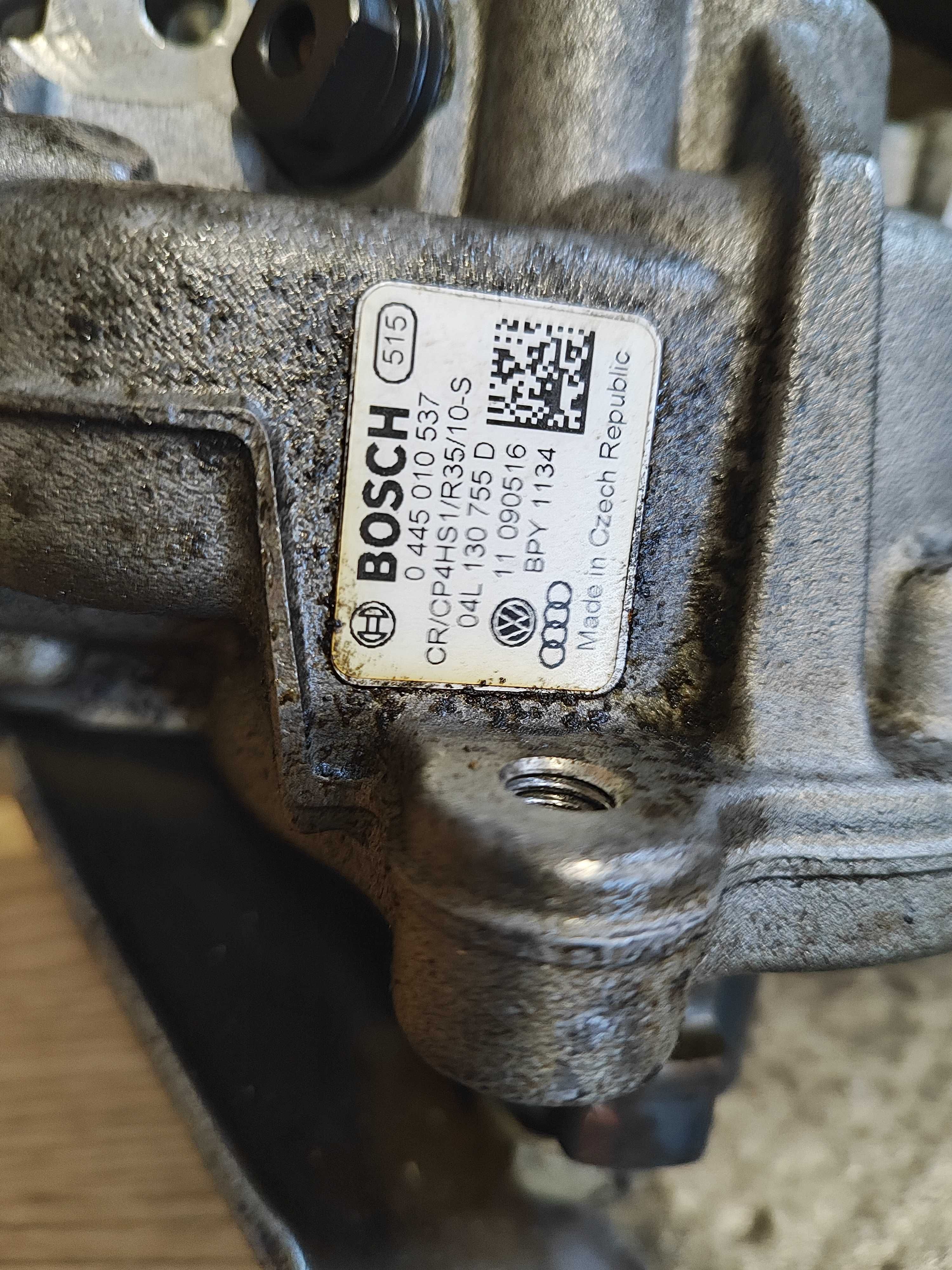 Układ wtryskowy wtryski pompa  Audi A6 C7 2.0 TDI