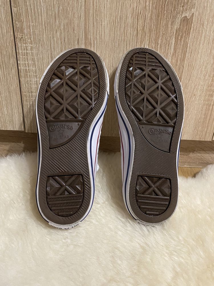 Converse CT OX White 132173C Skórzane