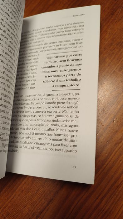 Fui eu que mexi no teu queijo