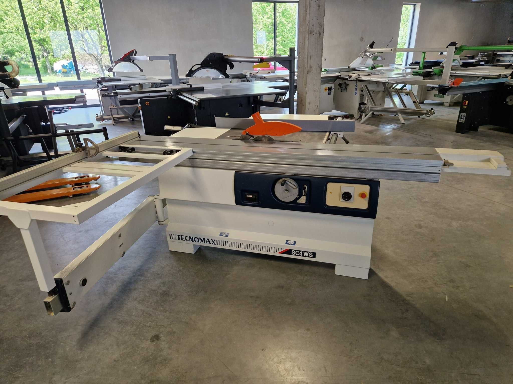 Piła Formatowa SCM TECHNOMAX SC4WS, wózek 225 cm,piła z podcinakiem