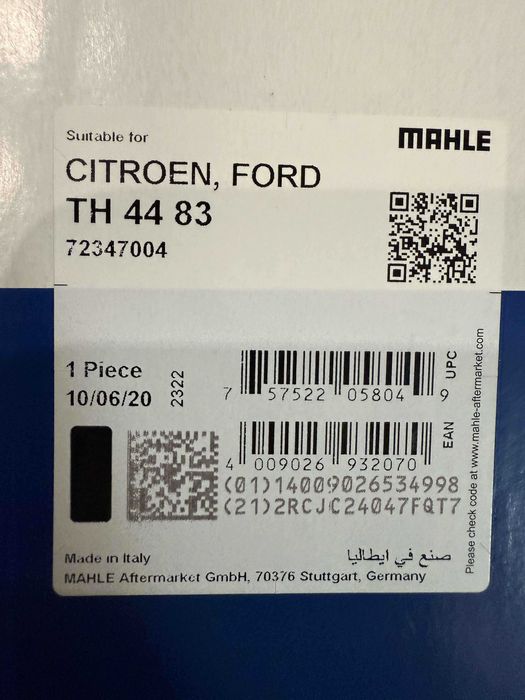 nowy termostat Meyle Behr TH 43 83 m.in. do Ford Mondeo mk4 2.0 tdci
