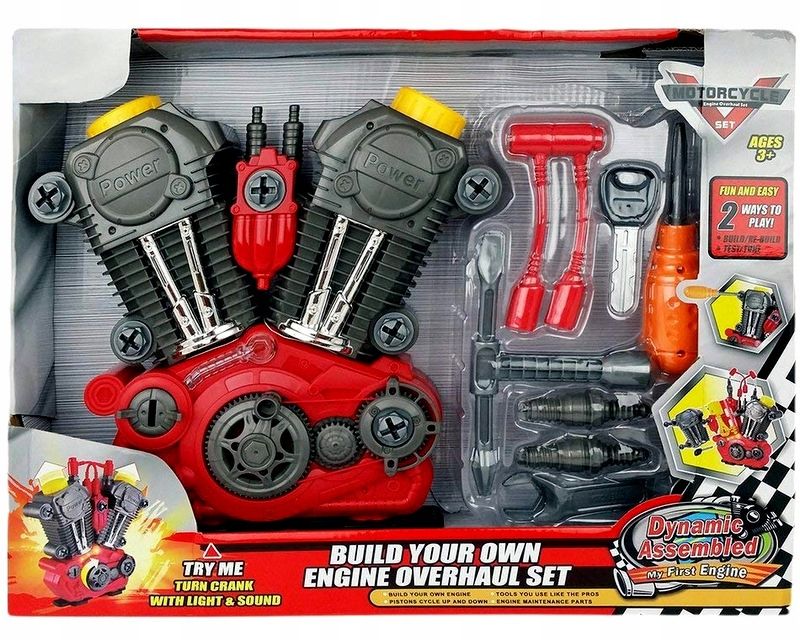 Silnik Qulki Mały Mechanik Do Skręcania I Rozkręcania