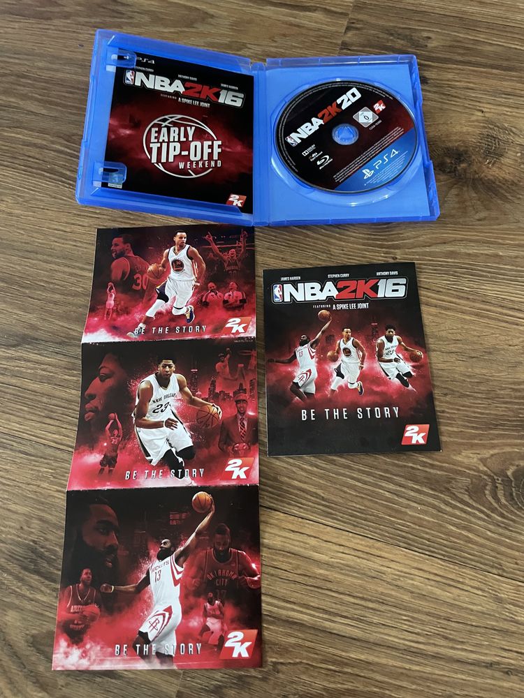 Zestaw 4 plyt NBA PS4