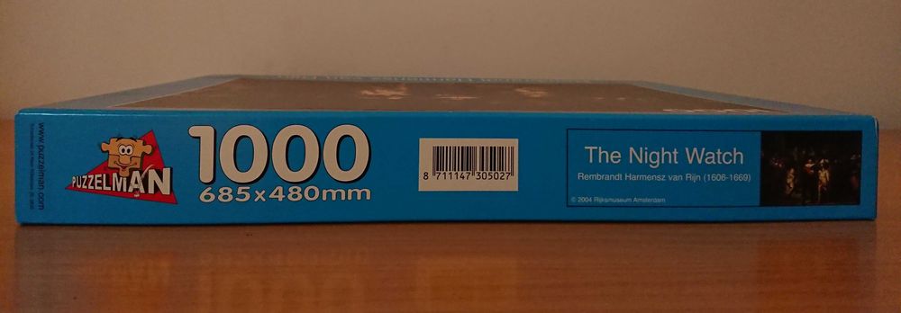 Puzzle 1000 peças Rembrandt NOVO