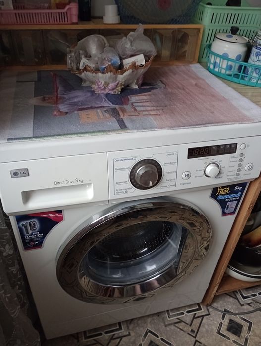 LG Direct Drive Inverter 8 кг !