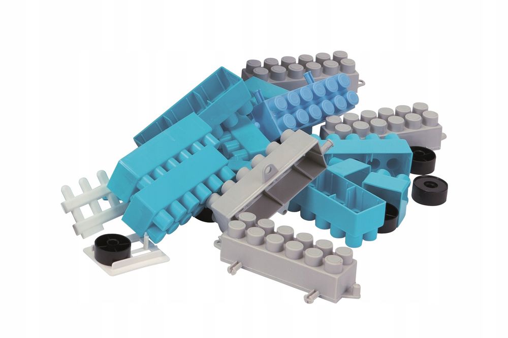 Klocki 500 W Dużym Pudełku Konstrukcyjne