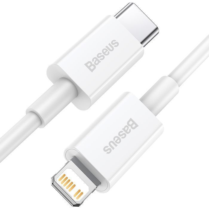 Baseus Kabel Superior Pd Usb-C - Lightning 2,0 M Biały 20W