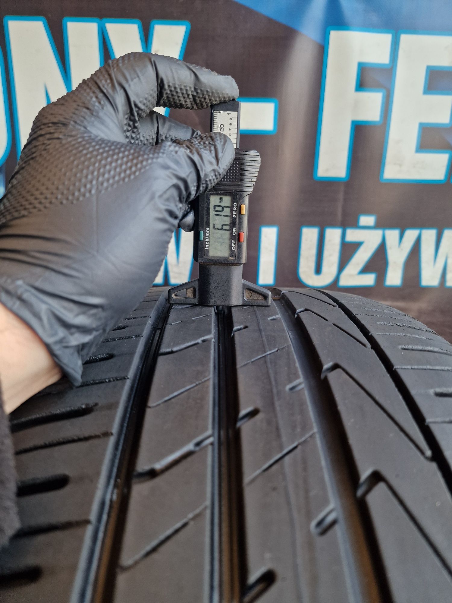 Opony letnie 235/50/19 Hankook Para 2022rok 6mm
