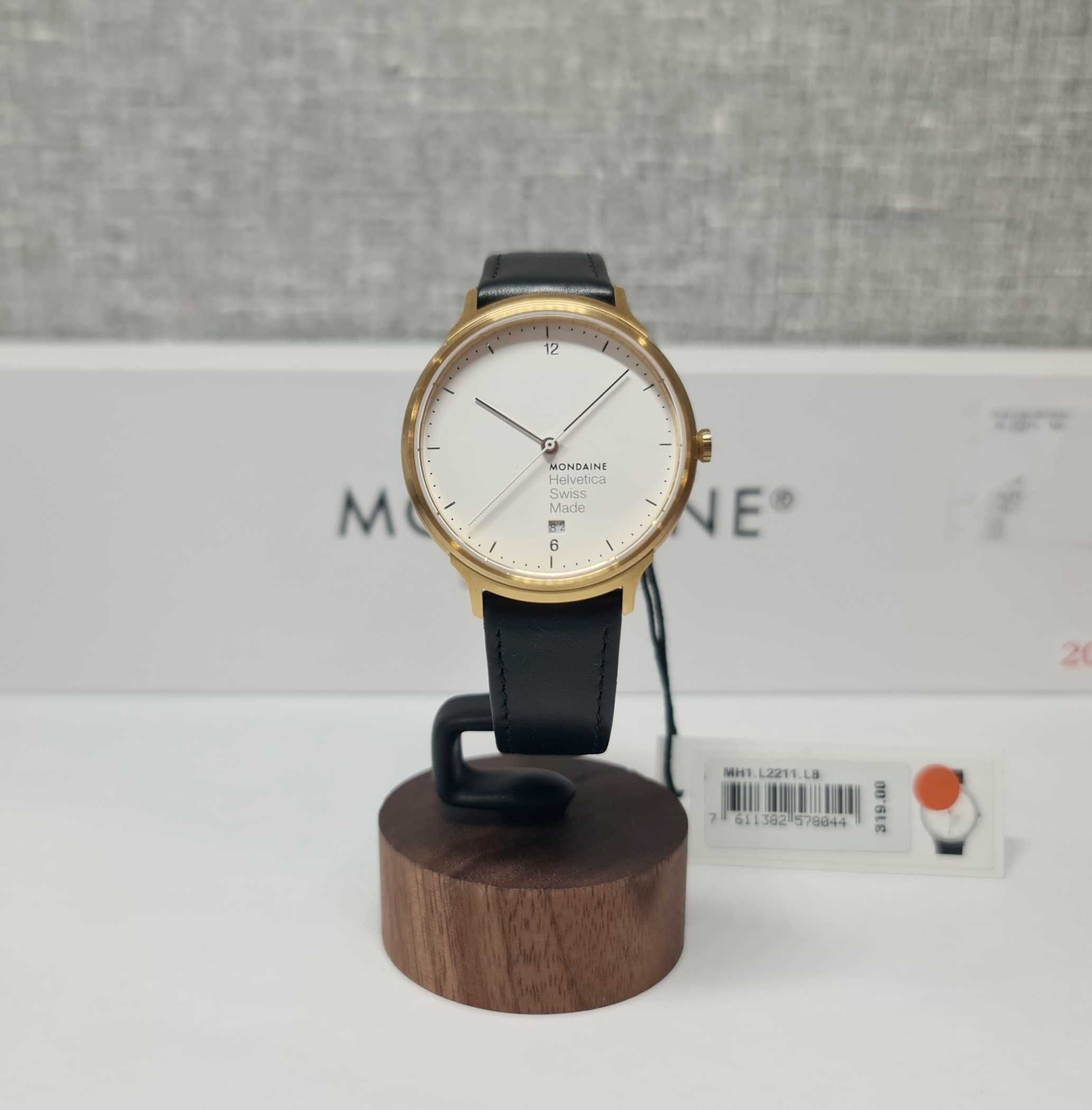 Жіночий  годинник Mondaine Helvetica Light MH1.L2 38 mm Swiss Sapphire