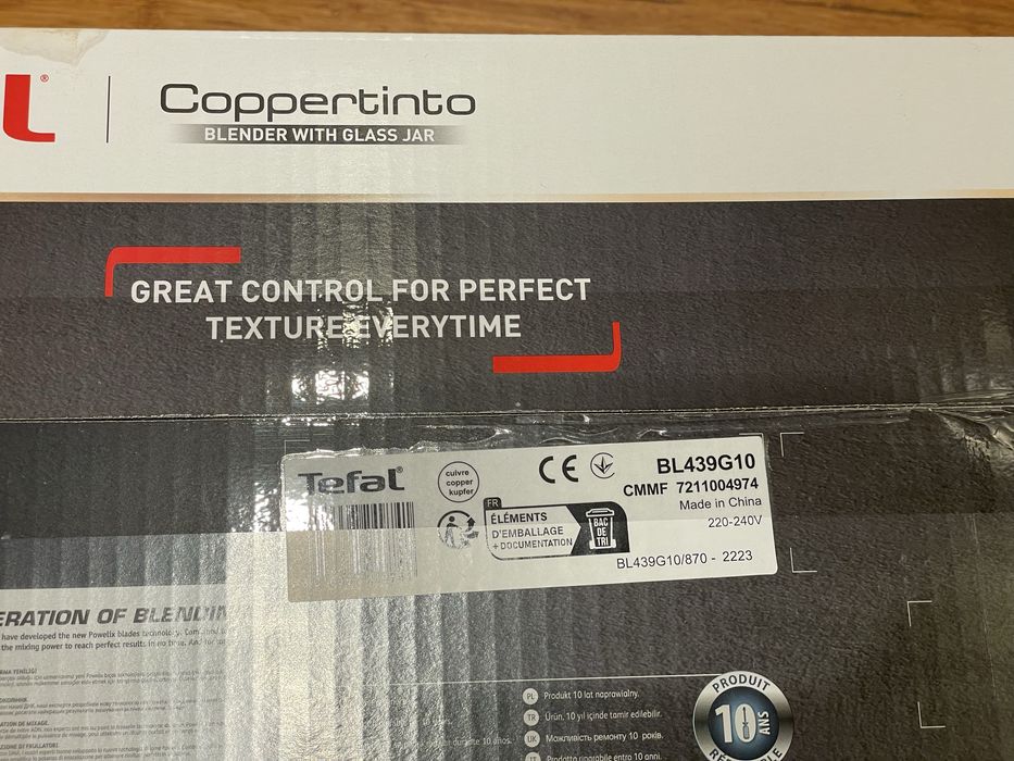 Blender Tefal Blendforce 2 ! Nowy ! GWARANCJA ! BL439G10