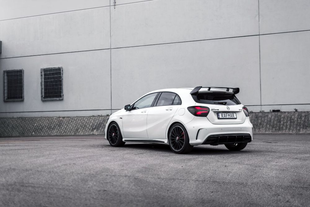 Mercedes Benz AMG A45 400 KM wydech ARMY/REMUS - wypożyczalnia,wynajem