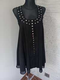 Apart czarna elegancka sukienka 36