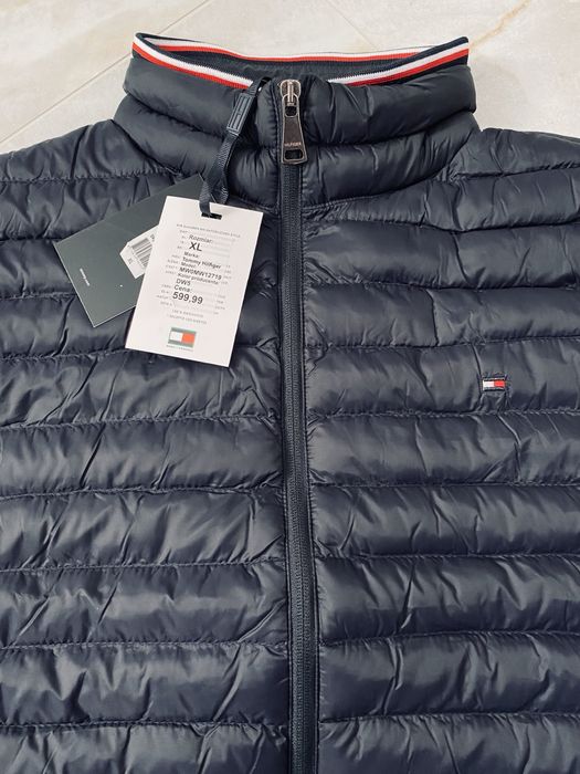 Męski bezrękawnik granatowy Tommy Hilfiger r. XL