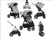 Wózek spacerowy EasyGo Optimo Pearl