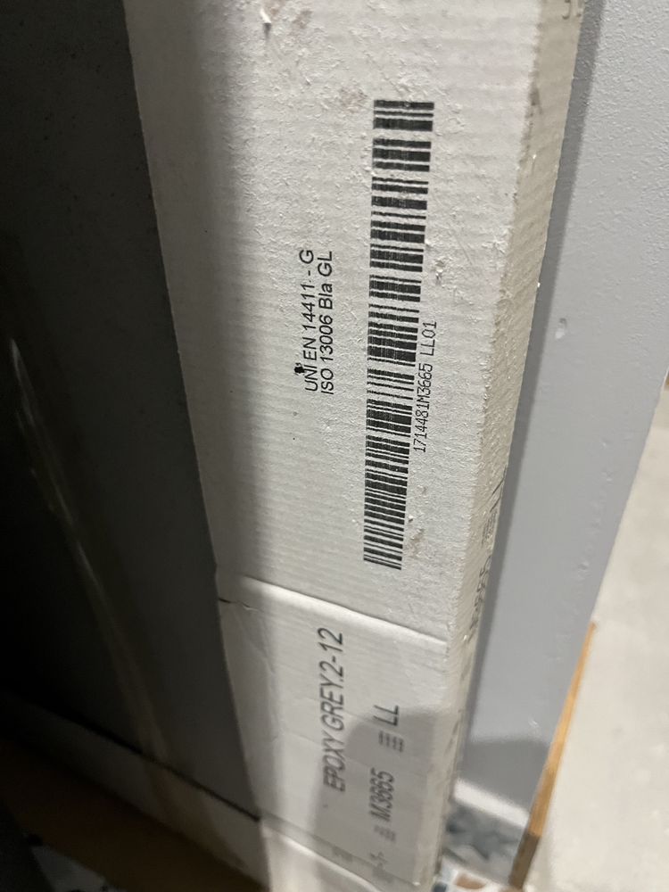 Kafelki 3 szt Tubądzin Epoxy Gray 2 Mat 120 x 60 gres