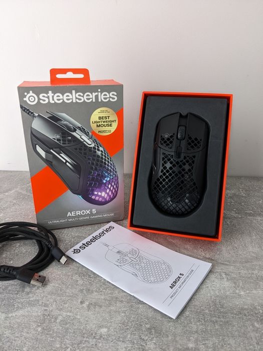 Миша SteelSeries Aerox 5 USB Black
