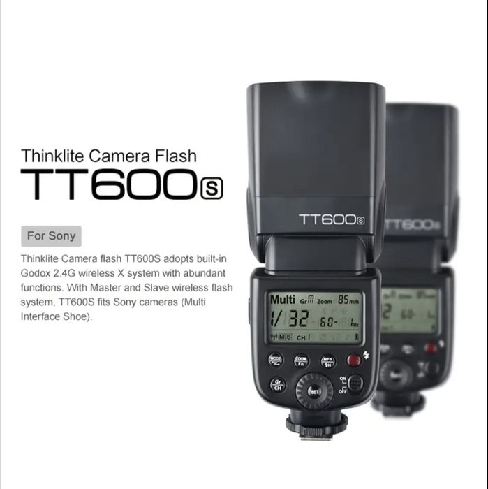 Godox TT600S спалах для Sony / Multi Interface Shoe