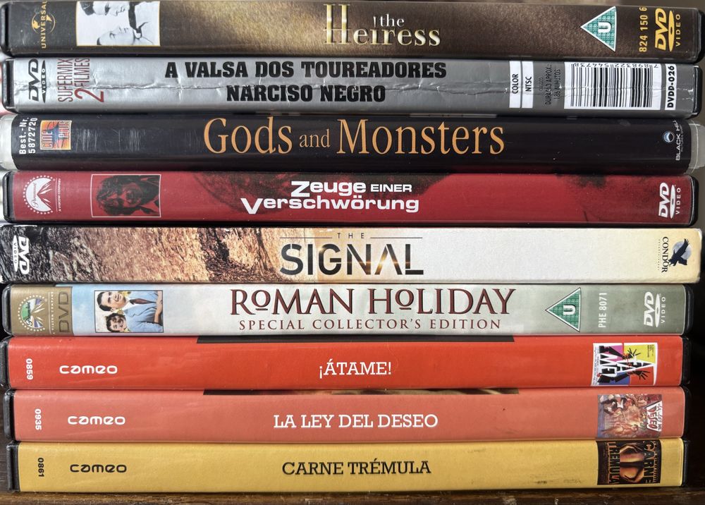 Cinema, edições estrangeiras