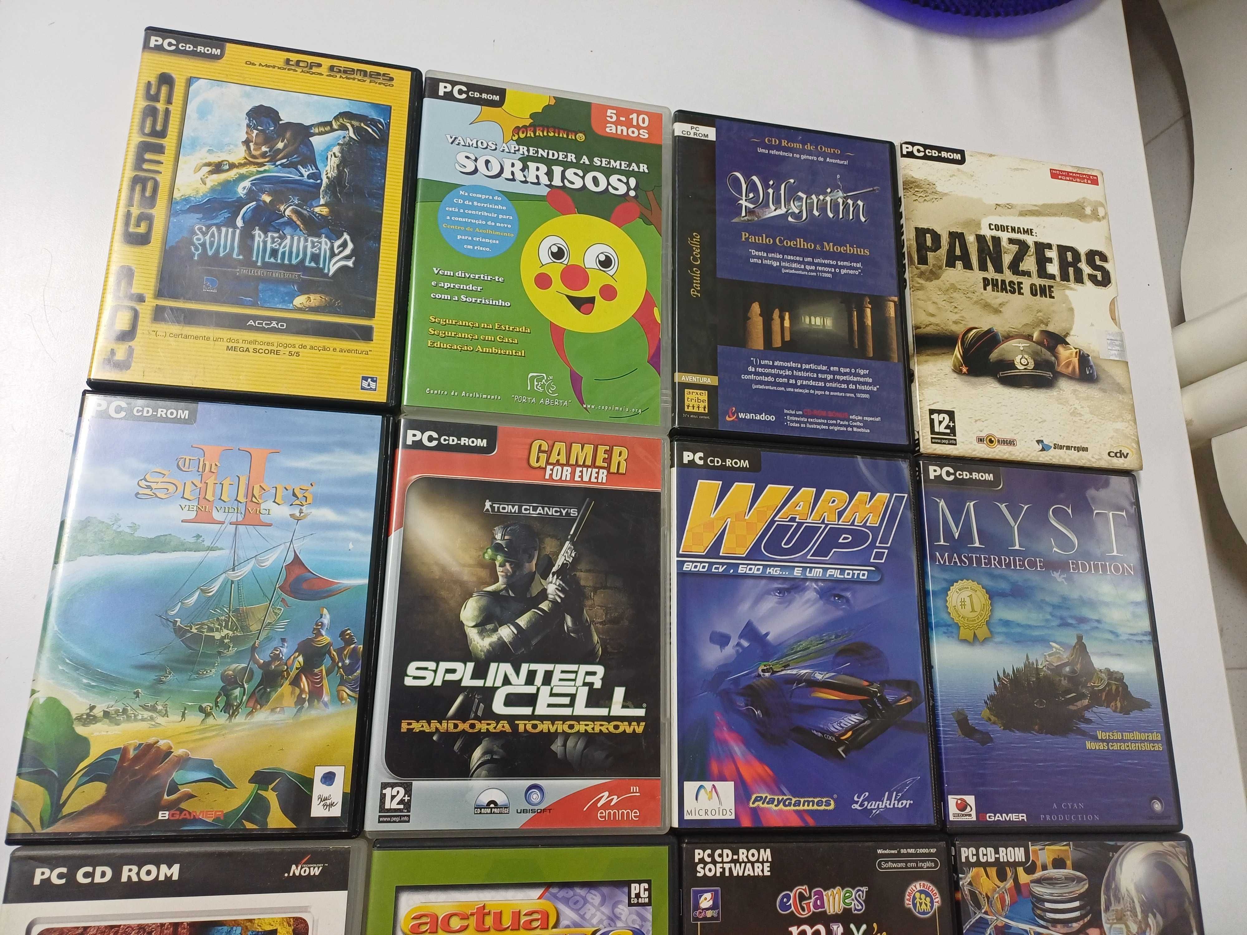 Jogos para PC CD-ROM 15 unidades