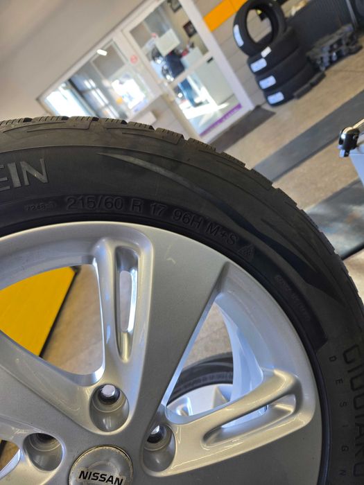 Alufelgi 17"+ opony zimowe Vredestein Nissan Qashqai - OKAZJA!