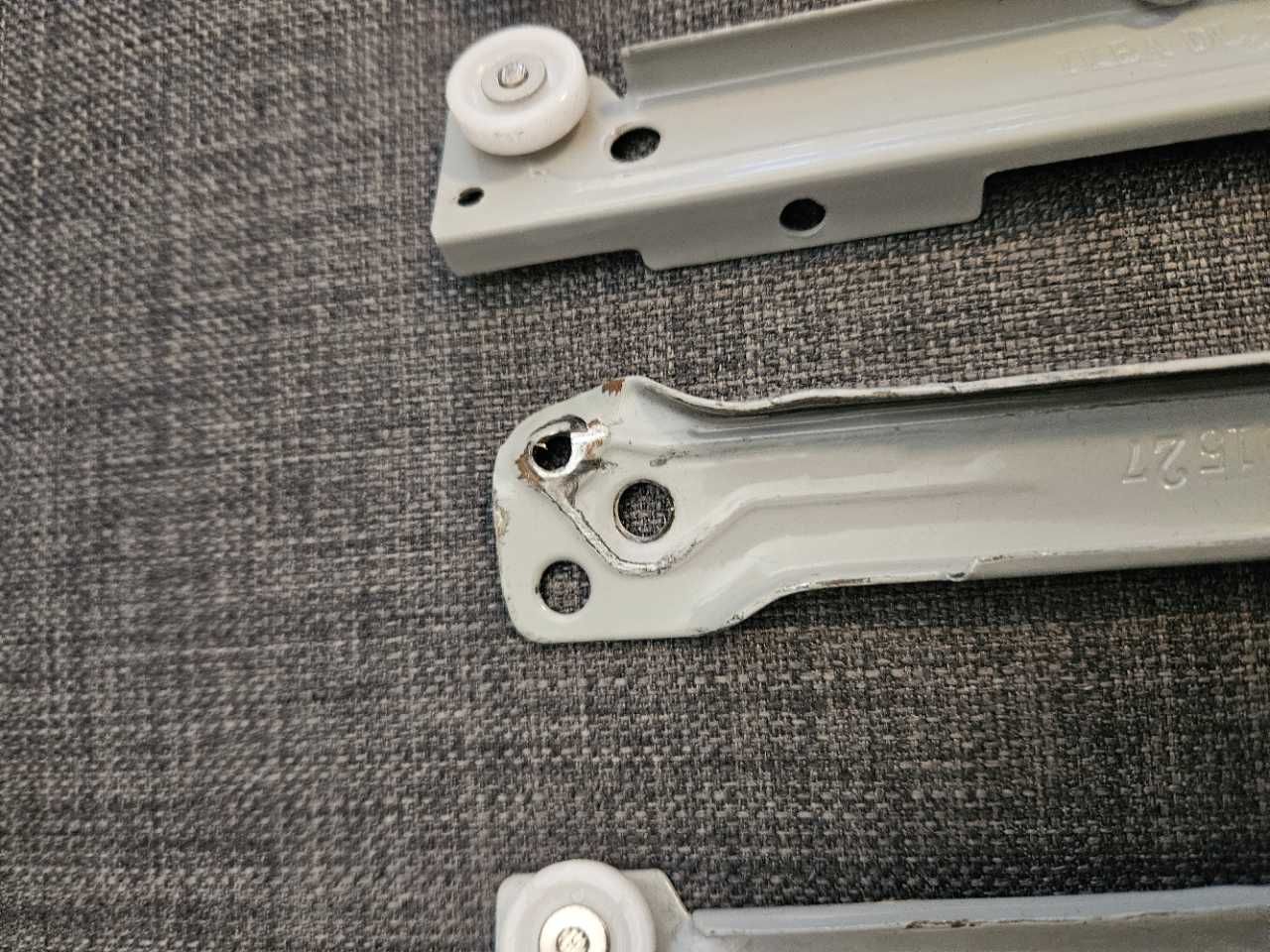 Prowadnice rolkowe szuflad łóżka IKEA BRIMNES (komplet)