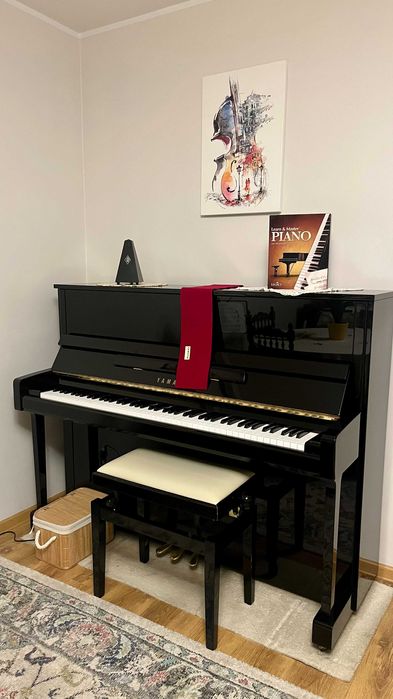 Pianino akustyczne Yamaha B3, jak nowe.