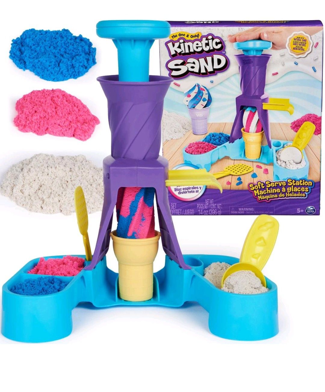 Piasek kinetyczny Magic Sand lodziarnia